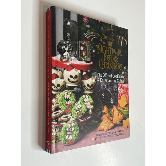 The Nightmare Before Christmas Cookbook Entertaining Guide Book Recipes Holiday - Picture 5 of 11